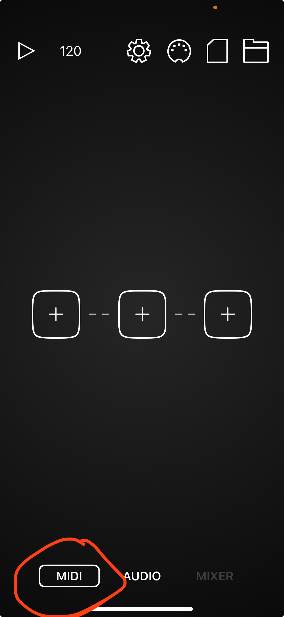 AudioBus Step 1